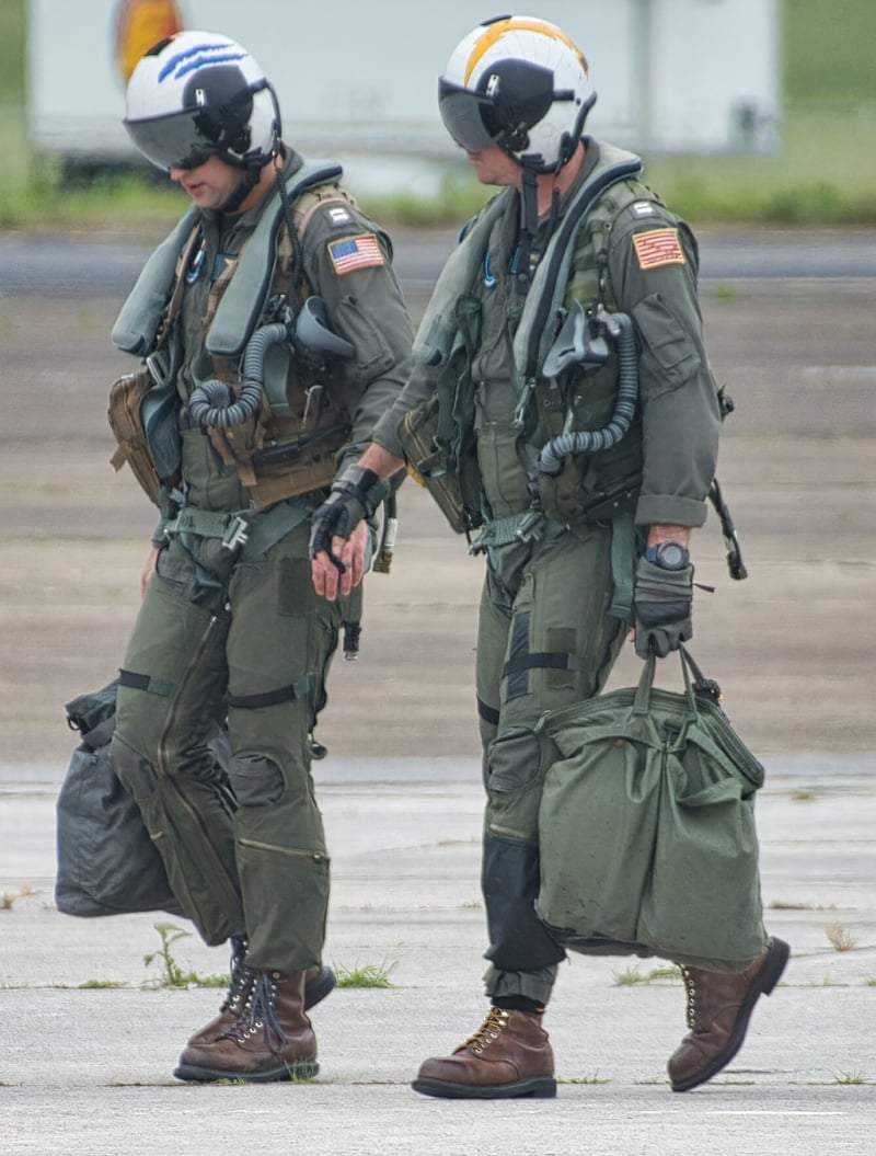 Pilot in Cockpit